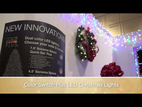 color switch plus christmas lights setup